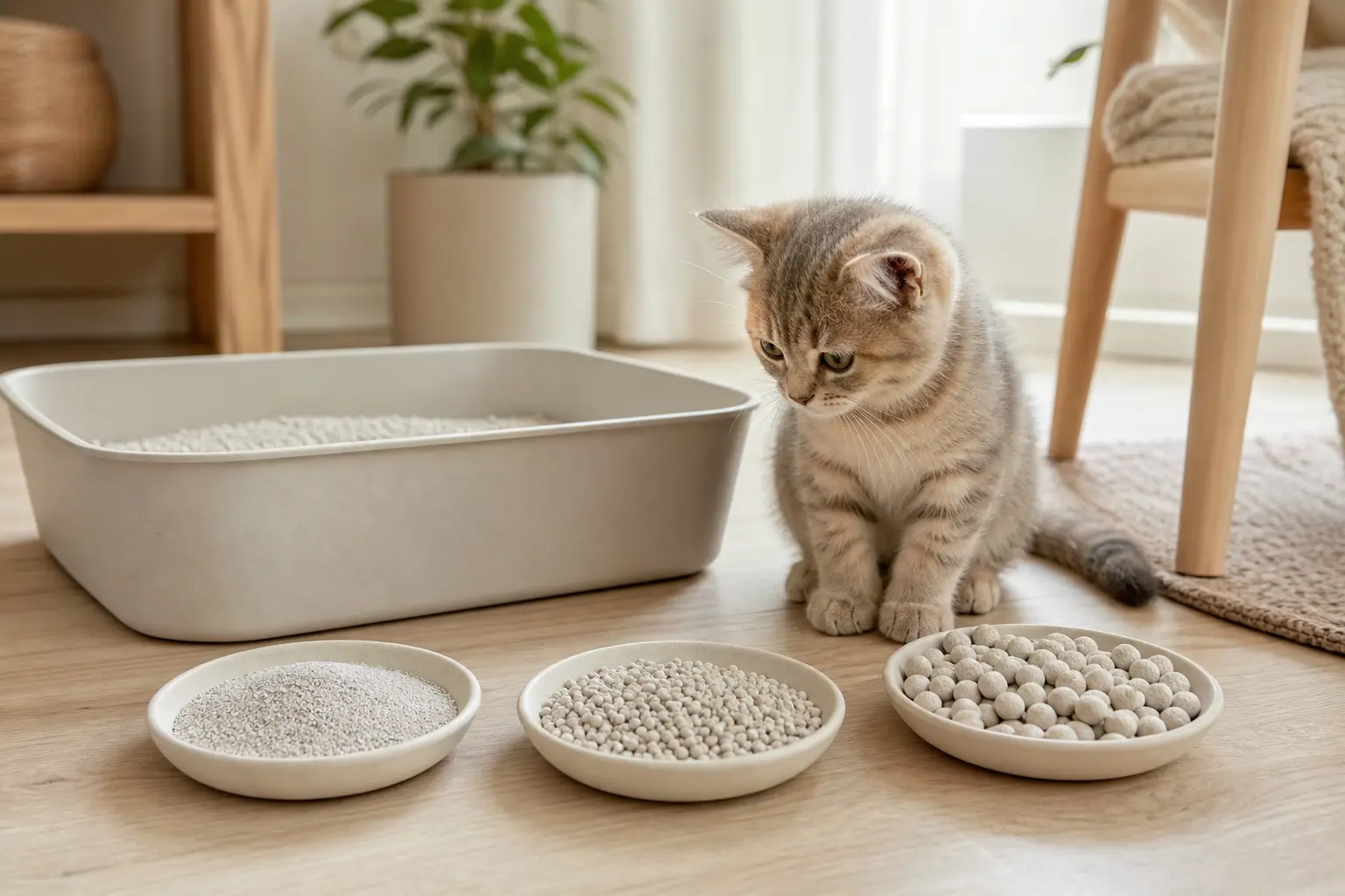 Размер гранул для котёнка